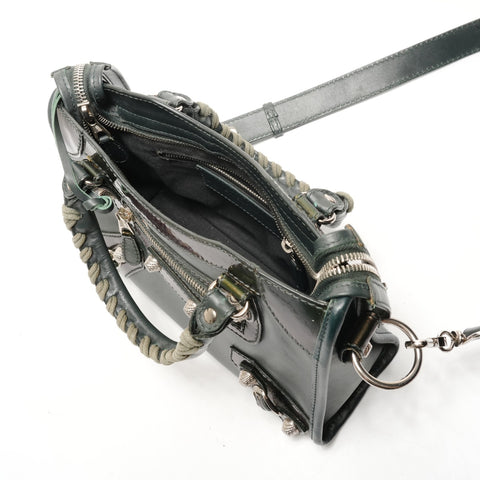 BALENCIAGA 2way Giant City Small Shoulder Bag green WS26468