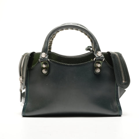 BALENCIAGA 2way Giant City Small Shoulder Bag green WS26468