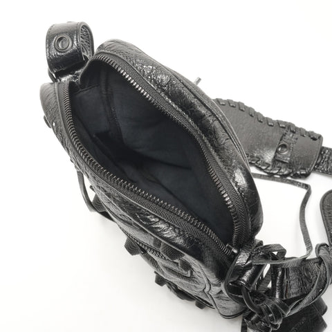 BALENCIAGA Le Cagoule 58334 Shoulder Bag black WS26471