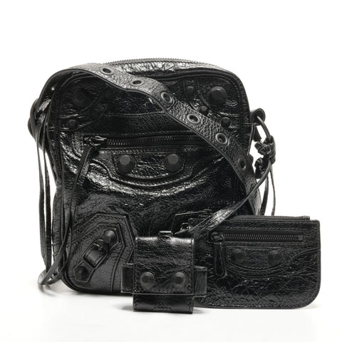 BALENCIAGA Le Cagoule 58334 Shoulder Bag black WS26471
