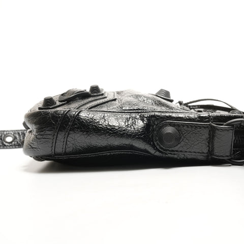 BALENCIAGA Le Cagoule 58334 Shoulder Bag black WS26471