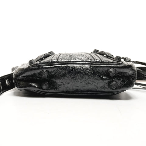 BALENCIAGA Le Cagoule 58334 Shoulder Bag black WS26471