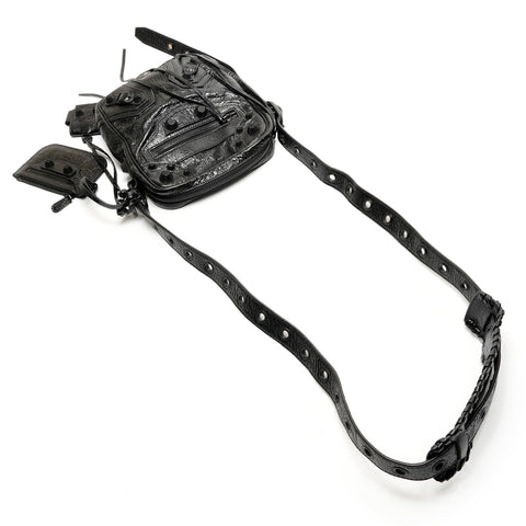 BALENCIAGA Le Cagoule 58334 Shoulder Bag black WS26471