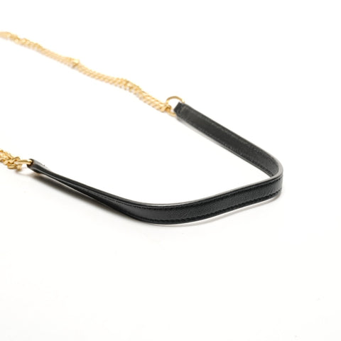 YVES SAINT LAURENT Cassandra Envelope Chain Wallet in Lambskin 742920 Shoulder Bag black WS26472