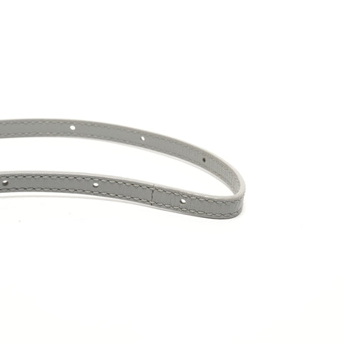 BALENCIAGA Shopping Phone Holder Mini 593826 Umhängetasche grau WS26474