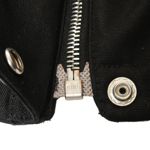 CHANEL Coat P19994V11805 02A Logo Tape coat black WS26480