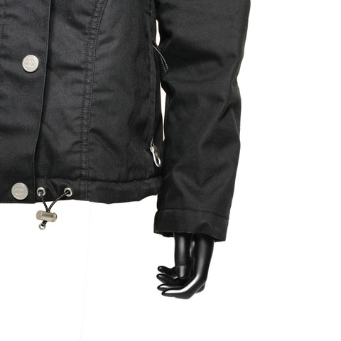 CHANEL Coat P19994V11805 02A Logo Tape coat black WS26480