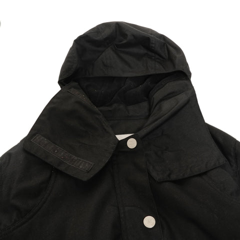 CHANEL Coat P19994V11805 02A Logo Tape coat black WS26480