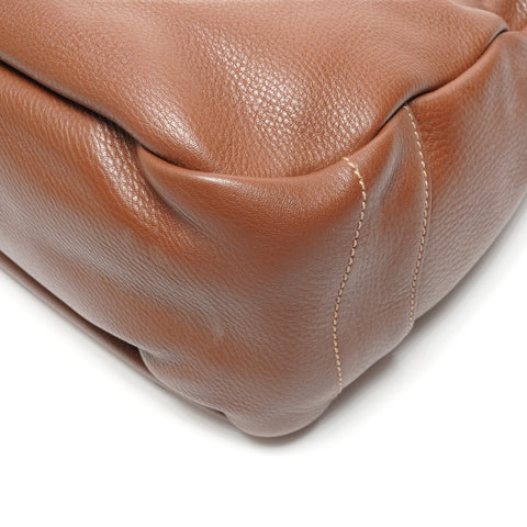 PRADA Vitello Dino One Shoulder Bag Shoulder Bag Brown WS26482