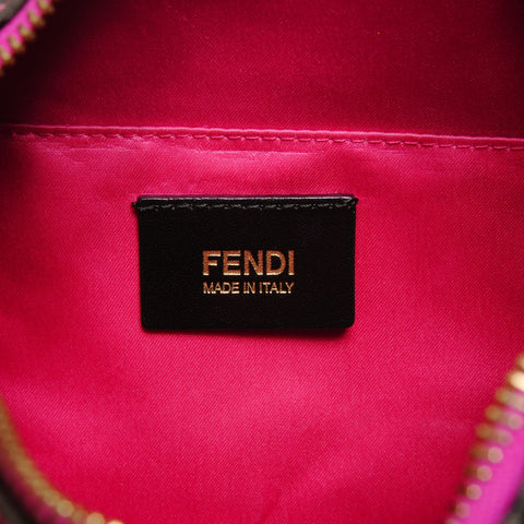 FENDI Zucchino Canvas Handbag black WS26486