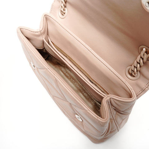 PRADA Spectrum Kleine Quilt-Umhängetasche beige WS26490