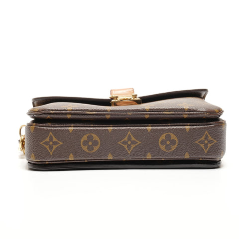 LOUIS VUITTON Pochette Metis New Year Monogram 2WAY Shoulder Bag Brown WS26498