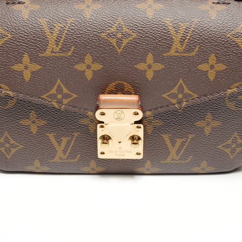 LOUIS VUITTON Pochette Metis New Year Monogram 2WAY Shoulder Bag Brown WS26498