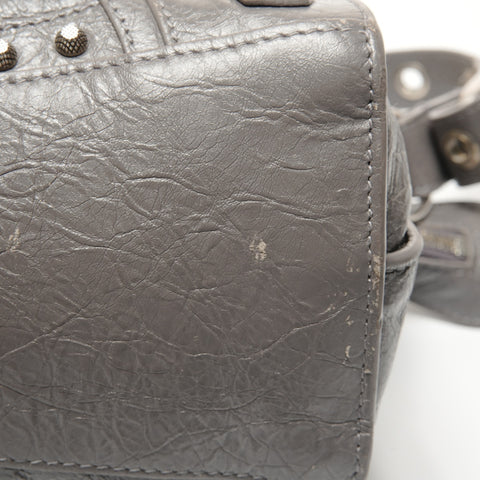 BALENCIAGA Neo Kagoule City 2WAY Shoulder Bag gray WS26500