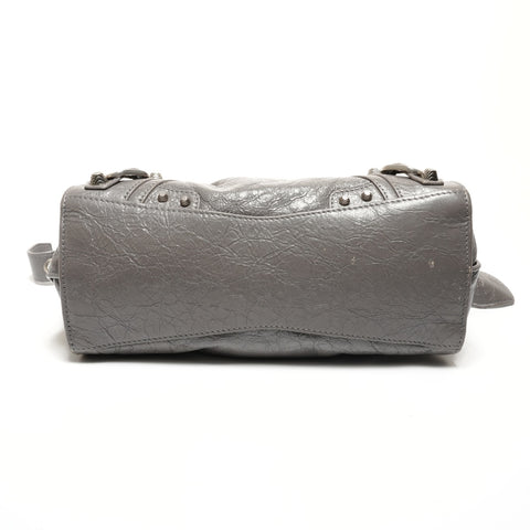 BALENCIAGA Neo Kagoule City 2WAY Shoulder Bag gray WS26500