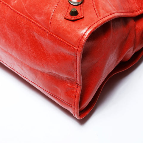 BALENCIAGA Classic City 2way Shoulder Handbag Red WS26502