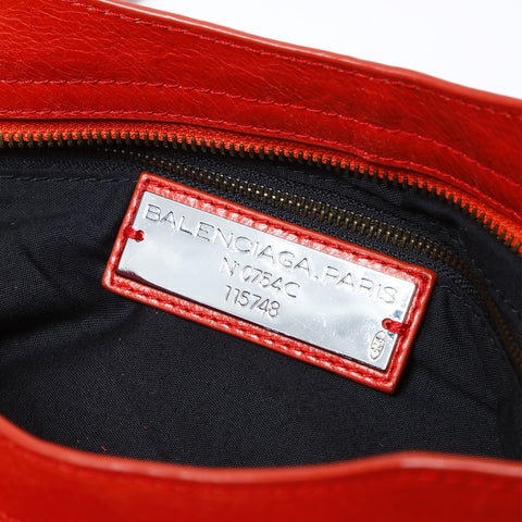 BALENCIAGA Classic City 2way Shoulder Handbag Red WS26502