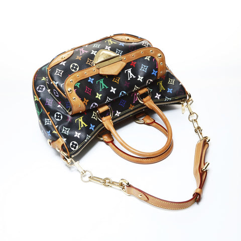 LOUIS VUITTON 2007 Monogram Multicolor Rita M40126 Handbag multicolor WS26503