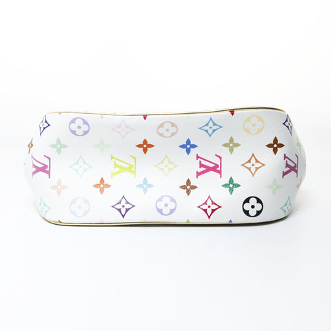 LOUIS VUITTON Monogram Multicolor Marilyn All M40206 2008 One Belt Shoulder Bag white WS26507