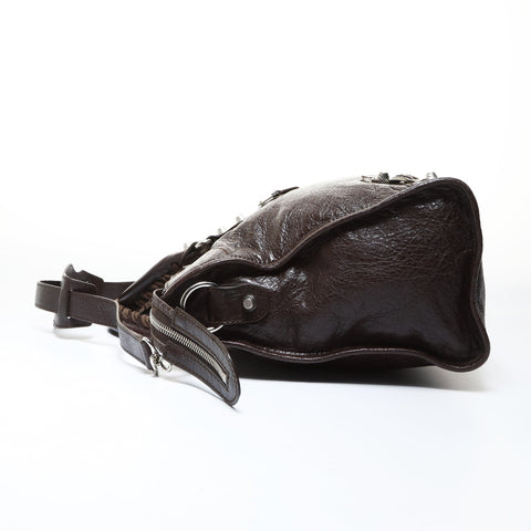 BALENCIAGA 2way Classic City Handbag Brown WS26512