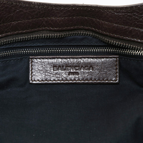 BALENCIAGA 2way Classic City Handbag Brown WS26512