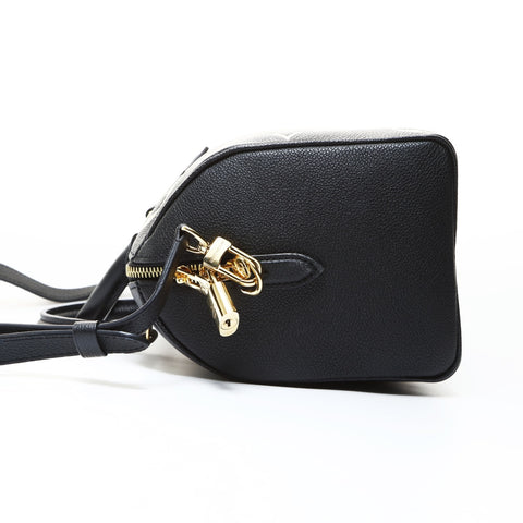 LOUIS VUITTON Speedy Bandouliere 25 Two-tone Monogram Empreinte M58947 Boston bag black WS26518