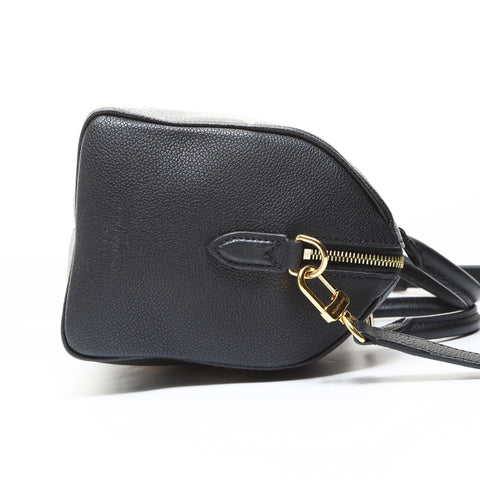 LOUIS VUITTON Speedy Bandouliere 25 Two-tone Monogram Empreinte M58947 Boston bag black WS26518