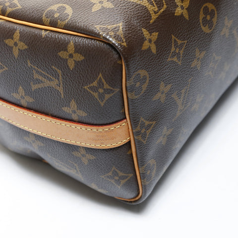 LOUIS VUITTON 2018 Monogram Speedy 25 Boston Tasche Braun WS26519
