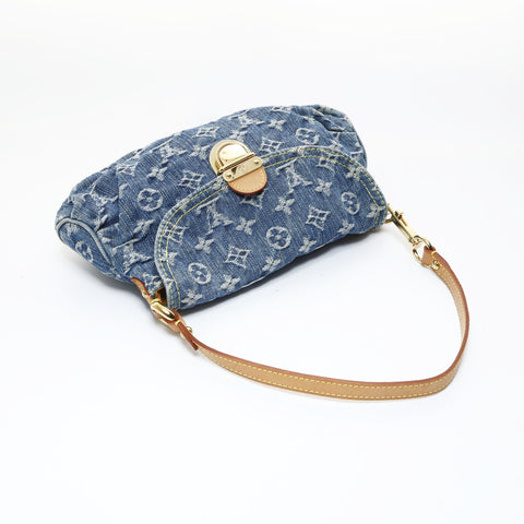 路易威登 牛仔花押字迷你漂亮 2005 单肩包 单肩包 蓝色 WS26521