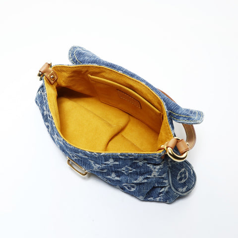 路易威登 牛仔花押字迷你漂亮 2005 单肩包 单肩包 蓝色 WS26521