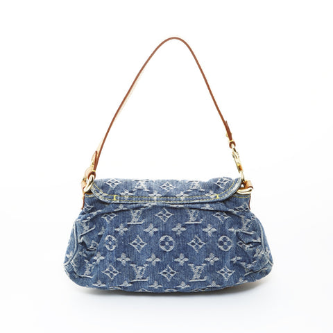 路易威登 牛仔花押字迷你漂亮 2005 单肩包 单肩包 蓝色 WS26521