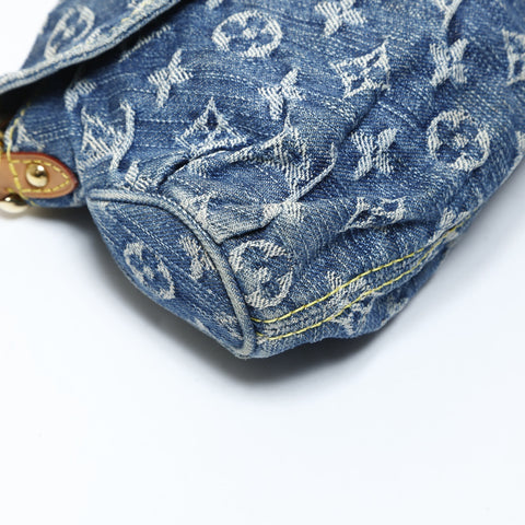 路易威登 牛仔花押字迷你漂亮 2005 单肩包 单肩包 蓝色 WS26521