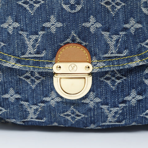 路易威登 牛仔花押字迷你漂亮 2005 单肩包 单肩包 蓝色 WS26521