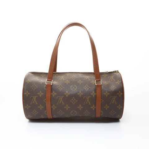 LOUIS VUITTON 2002 Monogram Papillon 30 Handbag Brown WS26523