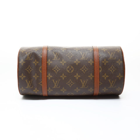 LOUIS VUITTON 2002 Monogram Papillon 30 Handbag Brown WS26523