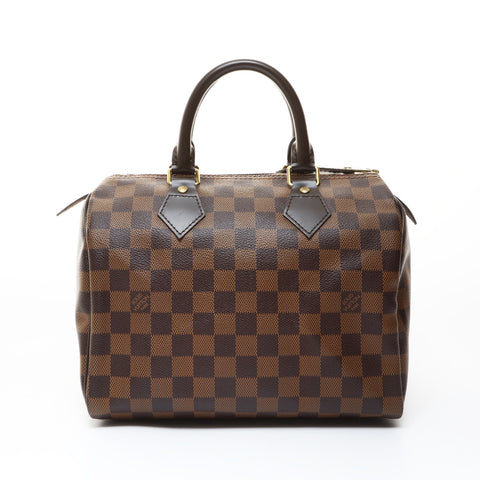 LOUIS VUITTON Damier Speedy 25 2013 Boston bag Brown WS26524