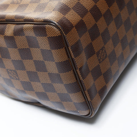 LOUIS VUITTON Damier Speedy 25 2013 Boston bag Brown WS26524