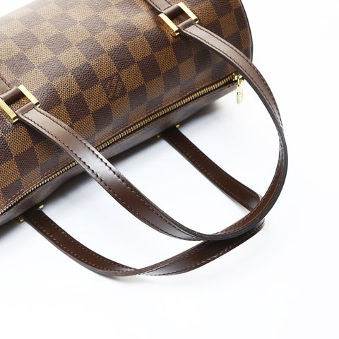LOUIS VUITTON 2005 Damier Papillon 30 Handbag Brown WS26527
