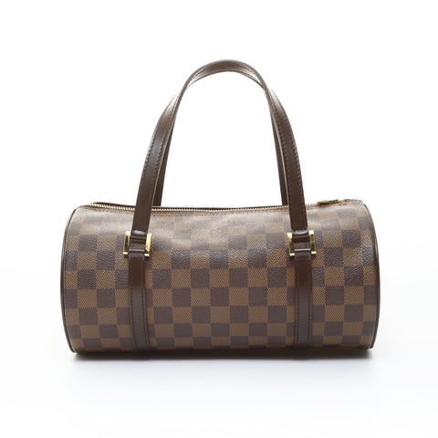 LOUIS VUITTON 2005 Damier Papillon 30 Handbag Brown WS26527