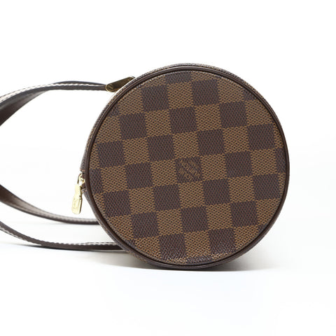 LOUIS VUITTON 2005 Damier Papillon 30 Handbag Brown WS26527
