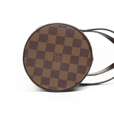 LOUIS VUITTON 2005 Damier Papillon 30 Handbag Brown WS26527