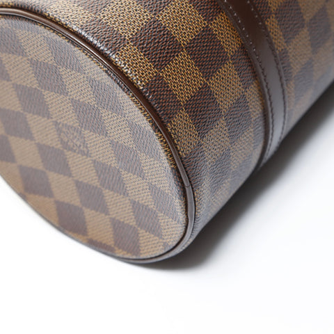 LOUIS VUITTON 2005 Damier Papillon 30 Handbag Brown WS26527
