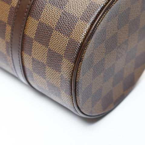 LOUIS VUITTON 2005 Damier Papillon 30 Handbag Brown WS26527