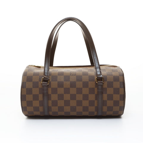 LOUIS VUITTON 2007 Damier Papillon 30 Handbag Brown WS26529