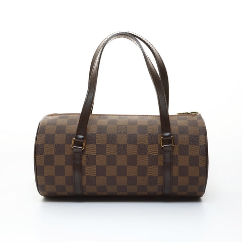 LOUIS VUITTON 2007 Damier Papillon 30 Handbag Brown WS26529