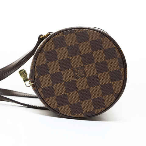 LOUIS VUITTON 2007 Damier Papillon 30 Handbag Brown WS26529