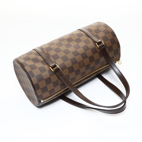 LOUIS VUITTON 2007 Damier Papillon 30 Handbag Brown WS26529