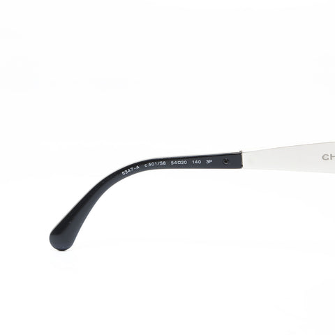 CHANEL Gradation Lens Quilting Motif COCO Mark sunglasses black WS26535