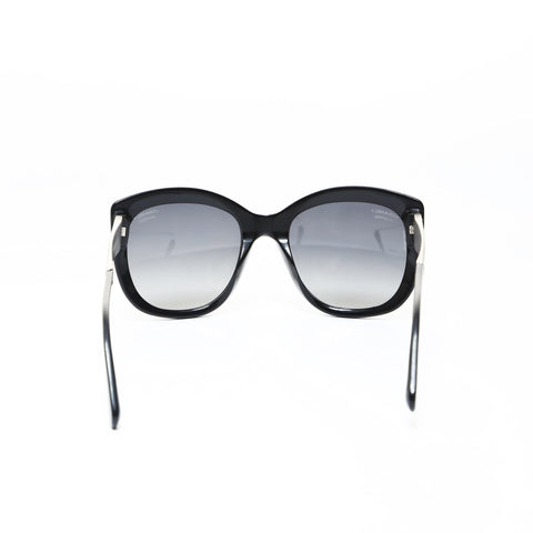 CHANEL Gradation Lens Quilting Motif COCO Mark sunglasses black WS26535