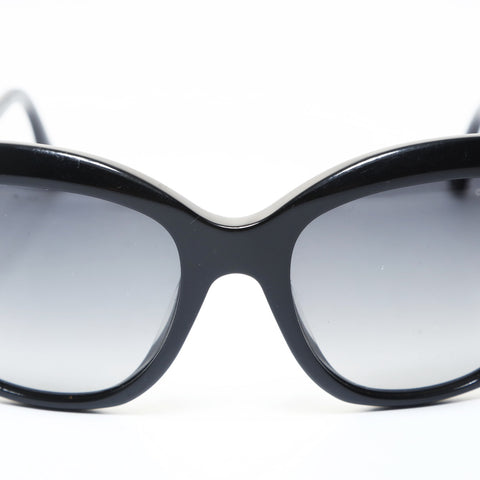 CHANEL Gradation Lens Quilting Motif COCO Mark sunglasses black WS26535